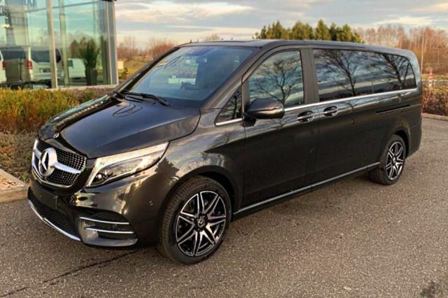 Mercedes V class Taxi Milan to Malpensa