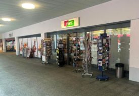 Kiosks at the Täsch station